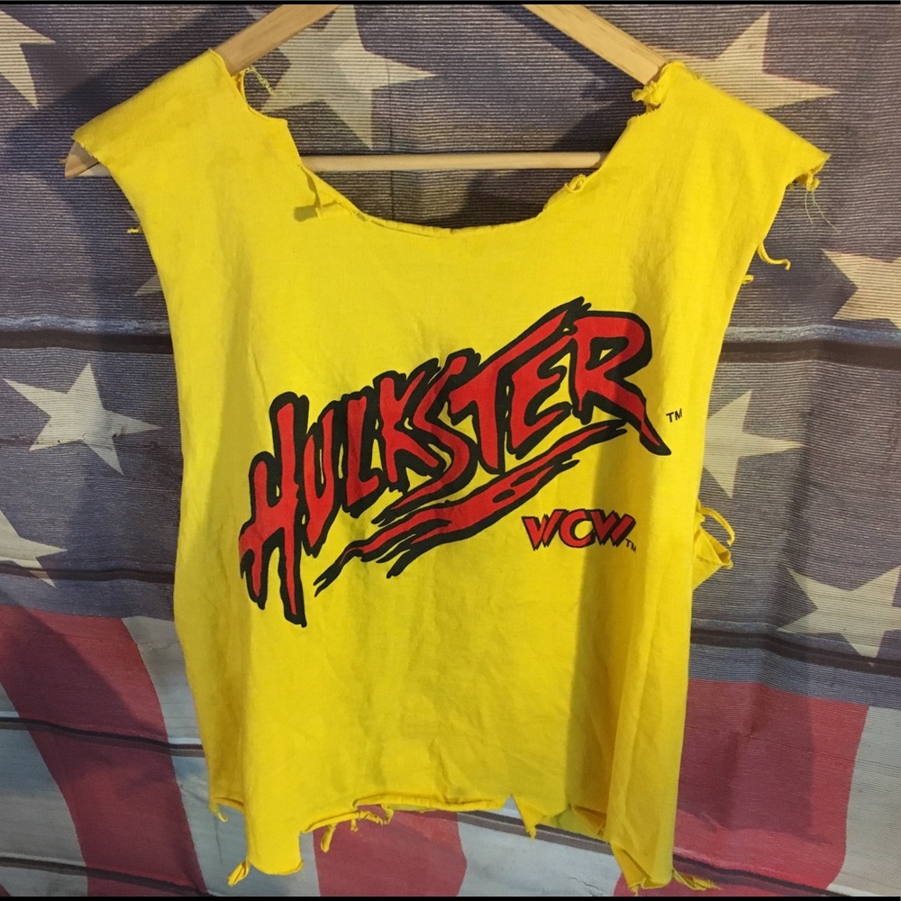 VTG 1995 WCW Hulk Hogan Hulkamania WWF WWE Large?